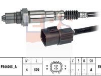 Sonda lambda 1 998 260 EPS pentru Hyundai I30 Kia Picanto Kia Cee d Hyundai Accent Hyundai Solaris Hyundai Verna