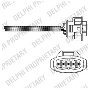 Sonda Lambda 1 Opel Astra G 1.8 Z18XE Delphi