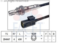 Sonda lambda 10 7205 FACET pentru Fiat Brava Fiat Bravo Fiat Coupe Fiat Marea