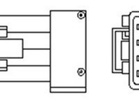 Sonda Lambda (466016355016 MAGNETI MARELLI) Citroen,PEUGEOT