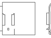 Sonda Lambda (466016355022 MAGNETI MARELLI) AUDI,SEAT,SKODA,VW