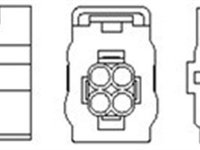 Sonda Lambda (466016355118 MAGNETI MARELLI) MERCEDES-BENZ