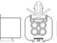 Sonda Lambda (466016355127 MAGNETI MARELLI) CHEVROLET