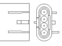 Sonda Lambda (466016355160 MAGNETI MARELLI) ALFA ROMEO,FIAT,LANCIA