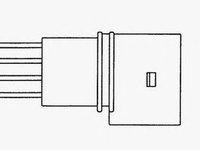 Sonda Lambda (5 circuite) VW CADDY III/TOURAN 1,6 - Cod intern: W20101426 - LIVRARE DIN STOC in 24 ore!!!