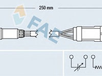 Sonda lambda 77151 FAE pentru Renault Megane Renault Kangoo Renault Symbol Renault Thalia Dacia Logan Renault Logan Renault Tondar Dacia Sandero