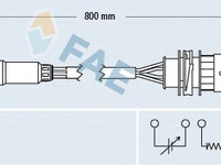 Sonda lambda 77157 FAE pentru Opel Vectra Opel Astra Opel Zafira Opel Corsa Opel Vita