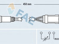 Sonda lambda 77207 FAE pentru Renault Twingo Renault Kangoo Renault Clio Renault Laguna Renault Modus Renault Euro Nissan Kubistar Renault Symbol Renault Thalia Dacia Logan Renault Logan Renault Tondar Dacia Sandero