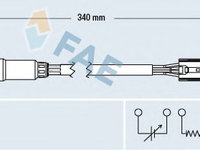 Sonda lambda 77388 FAE pentru Mitsubishi Carisma Mitsubishi Space