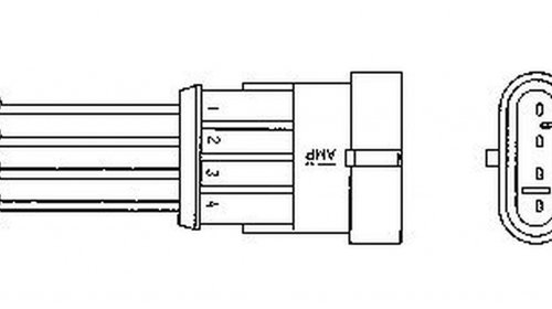 Sonda Lambda ALFA ROMEO 156 932 NGK OZA659-EE