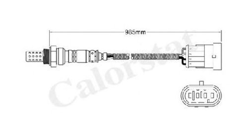 Sonda lambda ALFA ROMEO SPIDER ( 916, 916S ) 