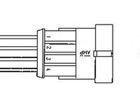 Sonda Lambda ALFA ROMEO SPIDER 916 916S NGK OZA659-EE58