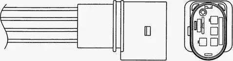 Sonda Lambda AUDI A2 (8Z0), Hatchback, 02.2000 - 0