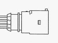 Sonda Lambda AUDI A3 8P1 NGK OZA629-V8