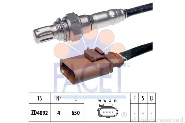 Sonda Lambda AUDI A4 (8EC, B7) - Cod intern: W20240369 - LIVRARE DIN STOC in 24 ore!!!