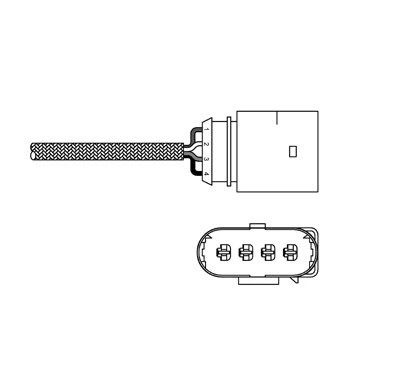 Sonda Lambda Audi A4 (B5) 1994-2001, A4 