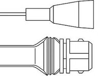 Sonda Lambda AUDI A6 4A C4 BERU OZH044