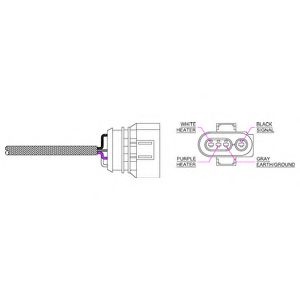 Sonda Lambda AUDI A6 (4B2, C5) (1997 - 2005) DELPHI ES20164-12B1 piesa NOUA