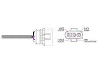 Sonda Lambda AUDI A6 Avant (4B5, C5) (1997 - 2005) DELPHI ES20164-12B1