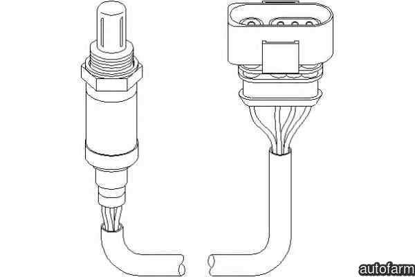 Sonda Lambda AUDI A6 Avant 4B5 C5 TOPRAN 111 606