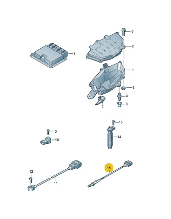 Sonda Lambda Audi A7 06E906265R ⭐⭐⭐⭐⭐