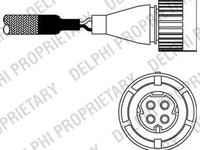 Sonda Lambda BMW 3 Cabriolet E36 DELPHI ES1025412B1