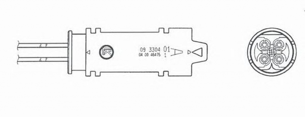 Sonda Lambda BMW 3 Cabriolet E46 NGK OZA457-EE7