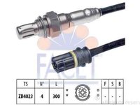 Sonda Lambda BMW 3 Compact E46 FACET 10.7298