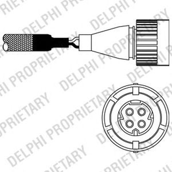 Sonda Lambda BMW 3 E36 DELPHI ES1025412B1