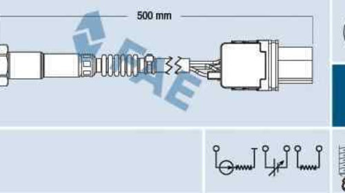 Sonda Lambda BMW 3 (E46) Producator RENAULT 2