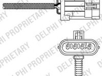 Sonda Lambda CHEVROLET AVEO hatchback (T250, T255) (2007 - 2020) DELPHI ES20135-12B1