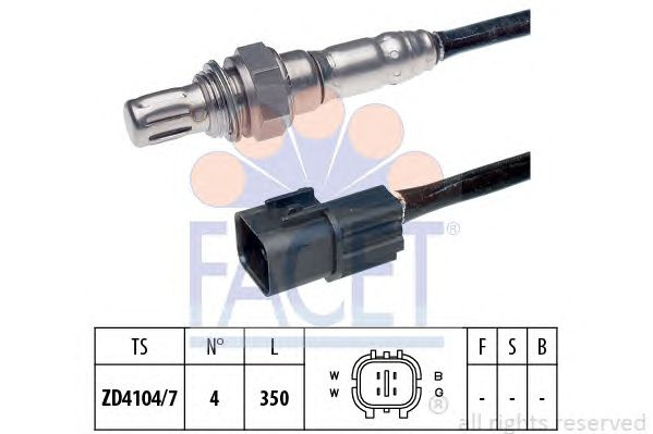 Sonda Lambda CHEVROLET NUBIRA combi - Cod intern: W20240371 - LIVRARE DIN STOC in 24 ore!!!