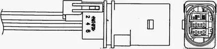 Sonda Lambda CHEVROLET SPARK II (M200), Hatchback, 05.2005 - NGK 95874