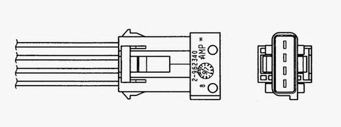 Sonda Lambda CITROEN BERLINGO 1.4 03- - Cod intern: W20101531 - LIVRARE DIN STOC in 24 ore!!!