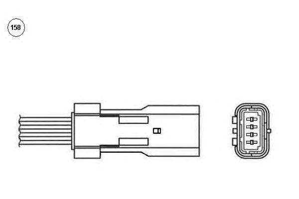 Sonda Lambda CITROEN C-ELYSEE - Cod intern: W20101491 - LIVRARE DIN STOC in 24 ore!!!