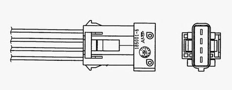 Sonda Lambda CITROEN C3 II 1.4 09- - Cod intern: W20101493 - LIVRARE DIN STOC in 24 ore!!!