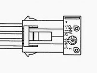 Sonda Lambda CITROEN C4 cupe LA NGK OZA628-U3