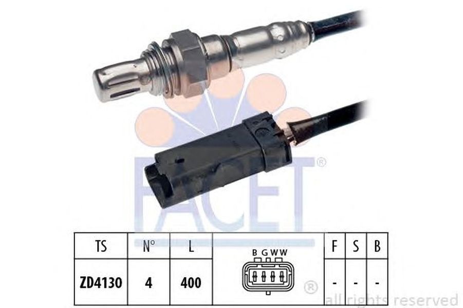 Sonda Lambda Citroen DS3 FACET FA 10.8196