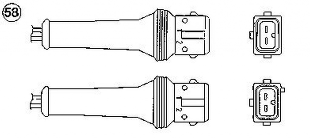 Sonda Lambda CITROEN ZX Break N2 NGK OZA527-E3