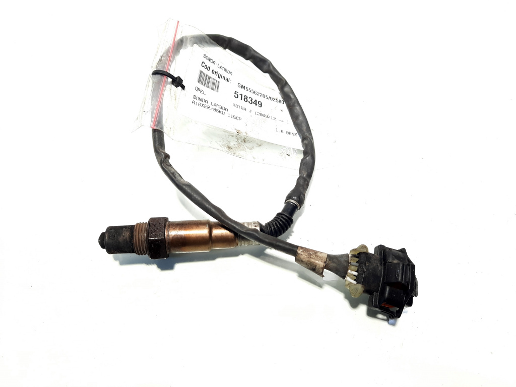 Sonda lambda, cod GM55562205, 0258010067, Opel Ast