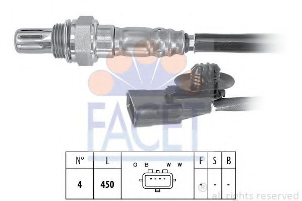 Sonda Lambda DACIA LOGAN (LS_) (2004 - 2016) FACET