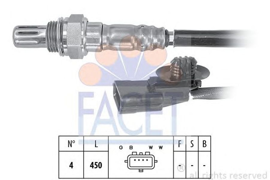 Sonda Lambda DACIA LOGAN MCV II FACET FA 10.8095