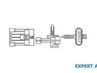 Sonda lambda Daewoo EVANDA (KLAL) 2002-2016 #2 0258005055