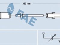 Sonda Lambda DAEWOO NUBIRA limuzina KLAJ FAE 77101