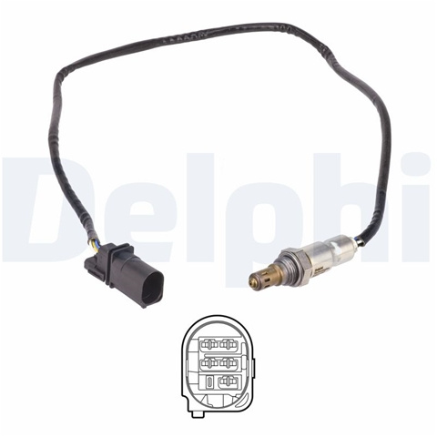 Sonda Lambda Delphi Audi ES21182-12B1