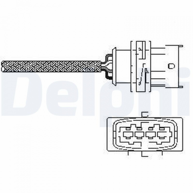Sonda Lambda DELPHI ES10789-12B1