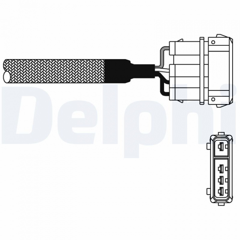 Sonda Lambda DELPHI ES10976-12B1 model VW CADDY II