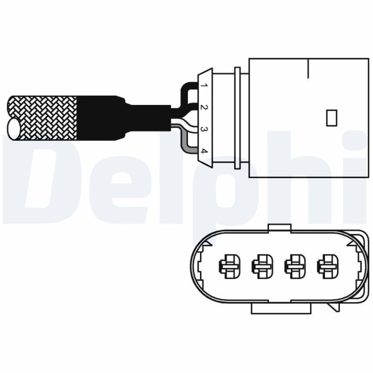 Sonda Lambda DELPHI ES10978-12B1