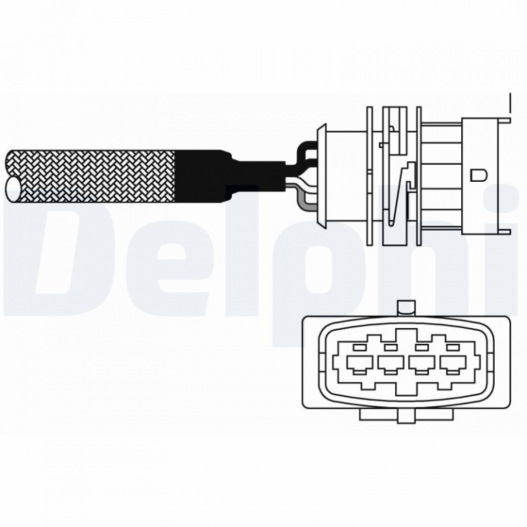 Sonda Lambda DELPHI ES10982-12B1 model OPEL ASTRA 