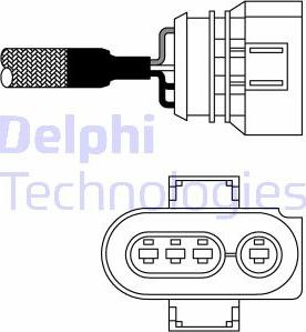 Sonda Lambda - Delphi ES10987-12B1